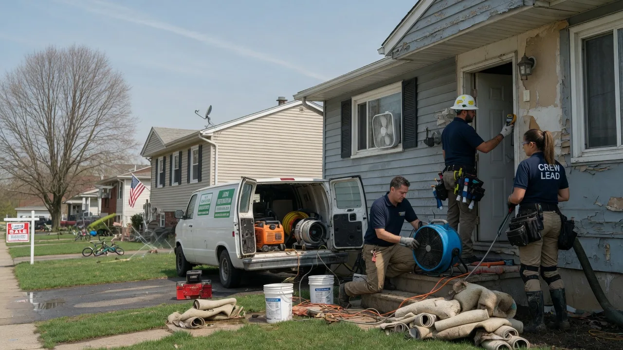 Flood Cleanup in Oak Island, NC near me